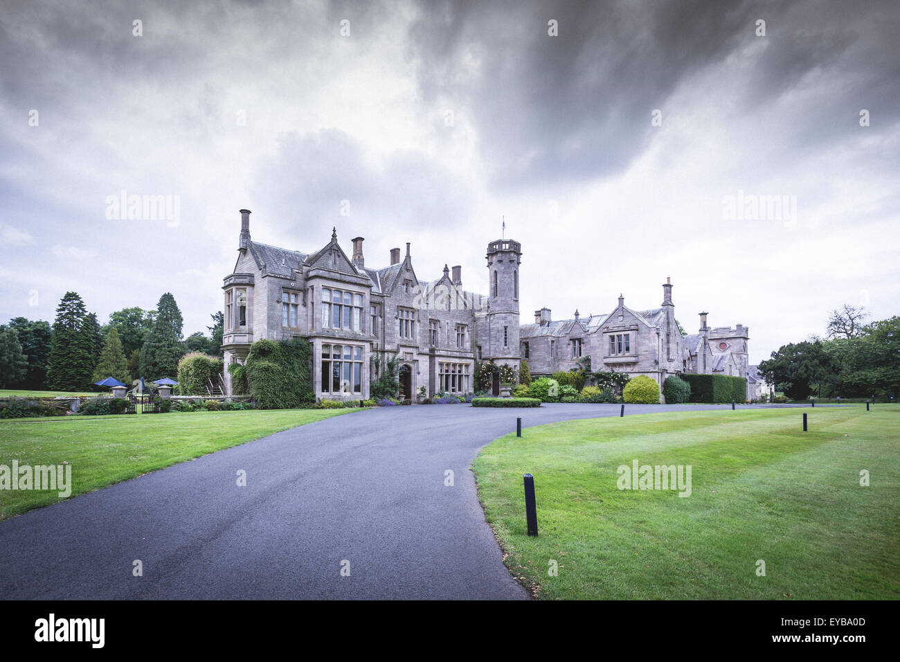 Exterior view of the Roxburghe Hotel in Kelso, Scotland Stock Photo Alamy