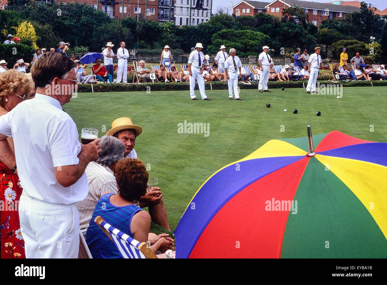 Bowls tournament. Skegness. Lincolnshire. England. UK Stock Photo Alamy
