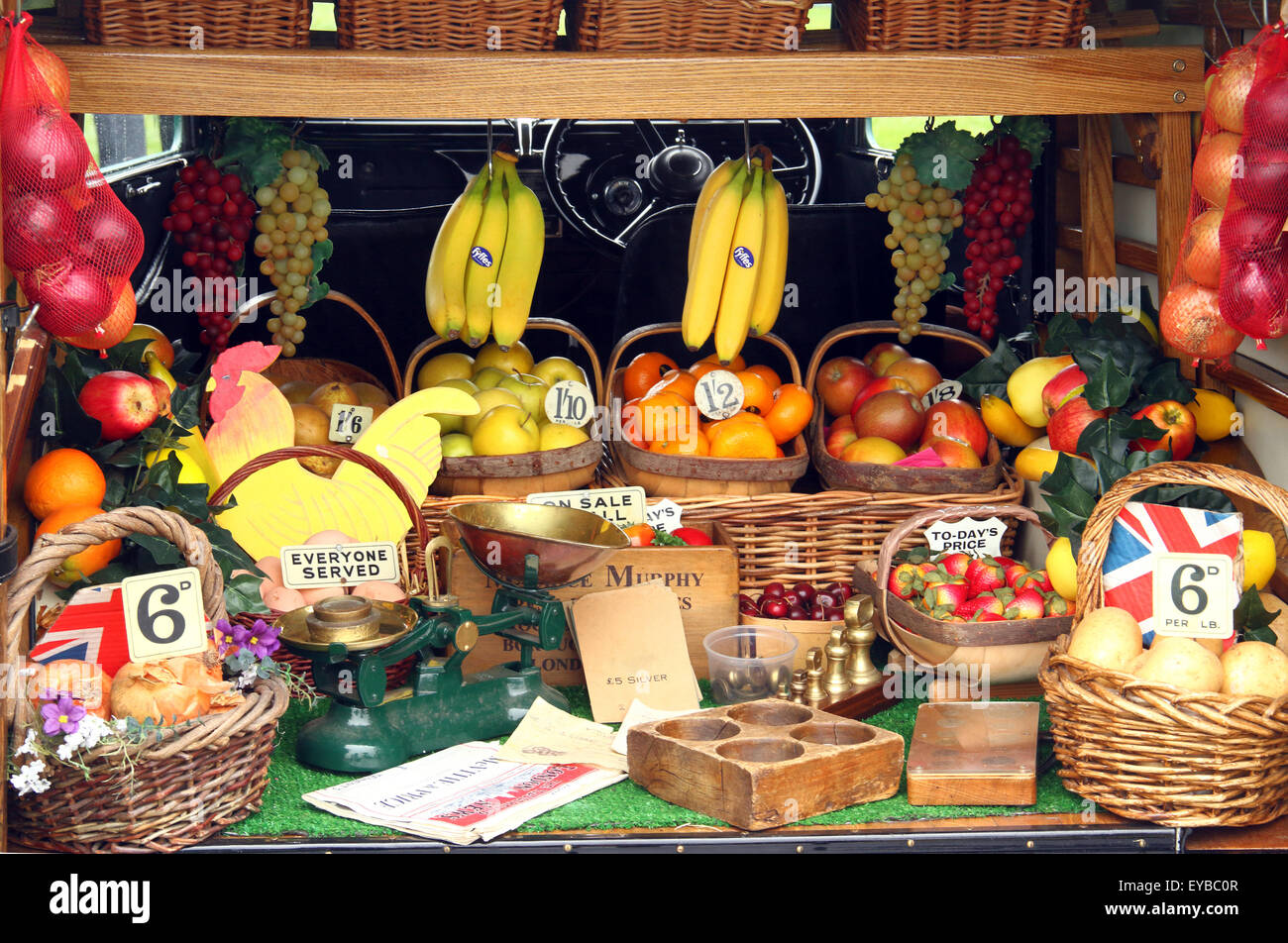 Fruit and veg display Stock Photo Alamy