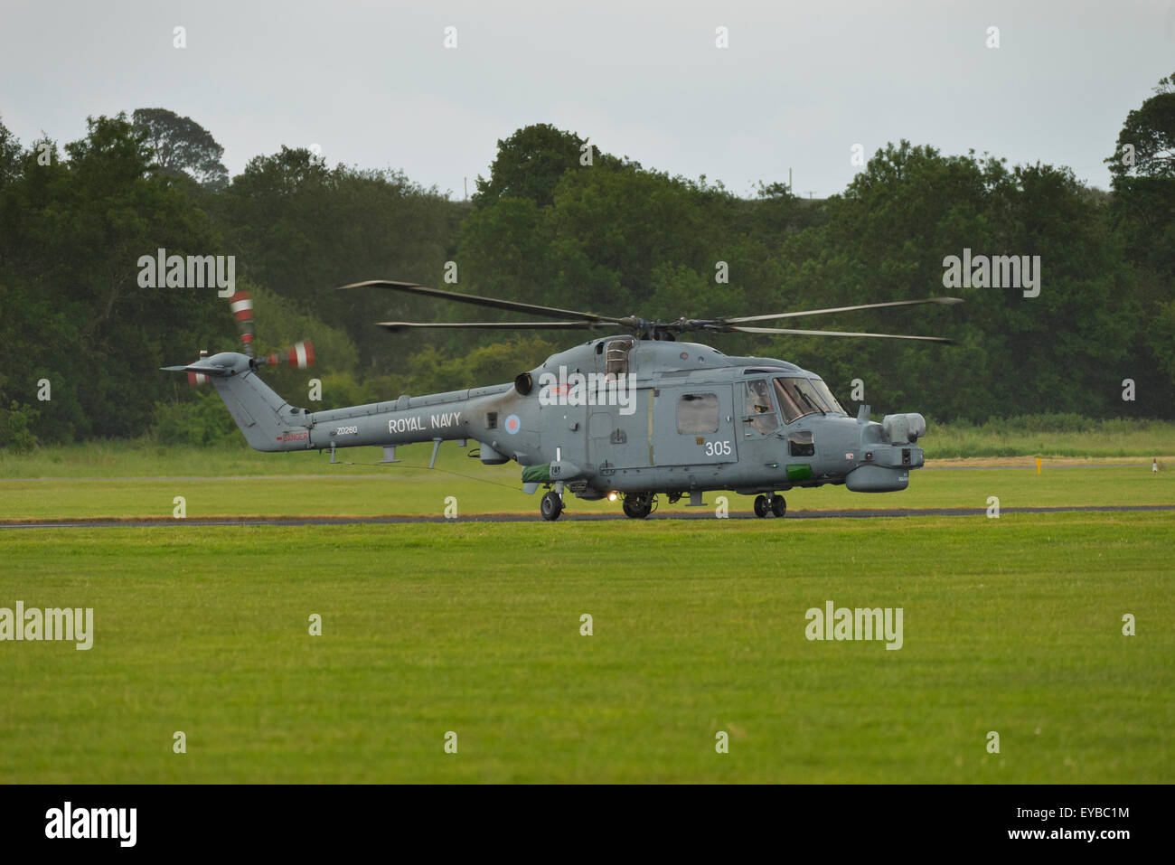 ZD260 Westland Lynx HAS.8DSP C/N 292  Cosford air Show England UK Stock Photo