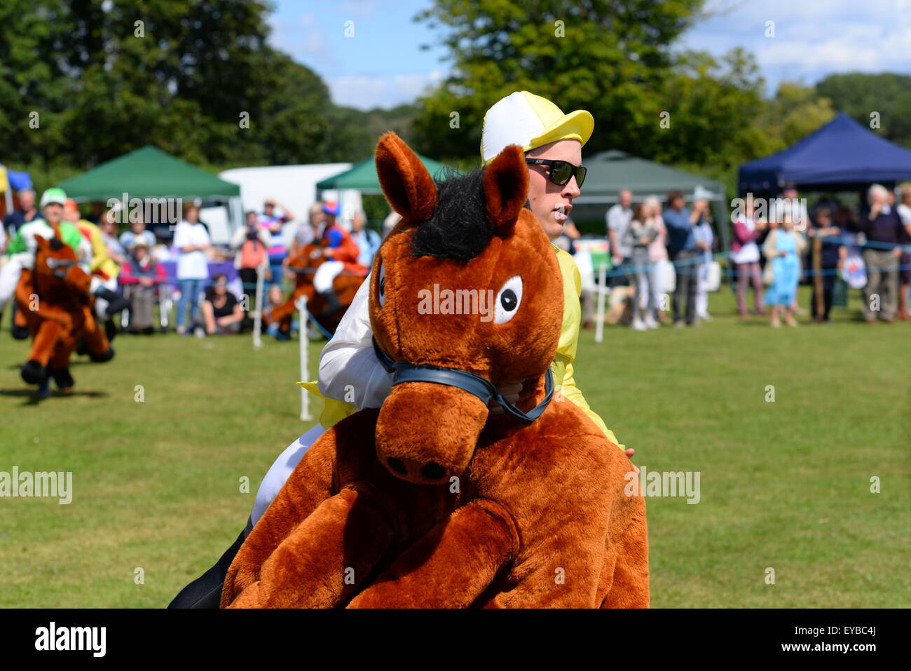 Horse racing fancy dress jockey hi res stock photography and images Alamy