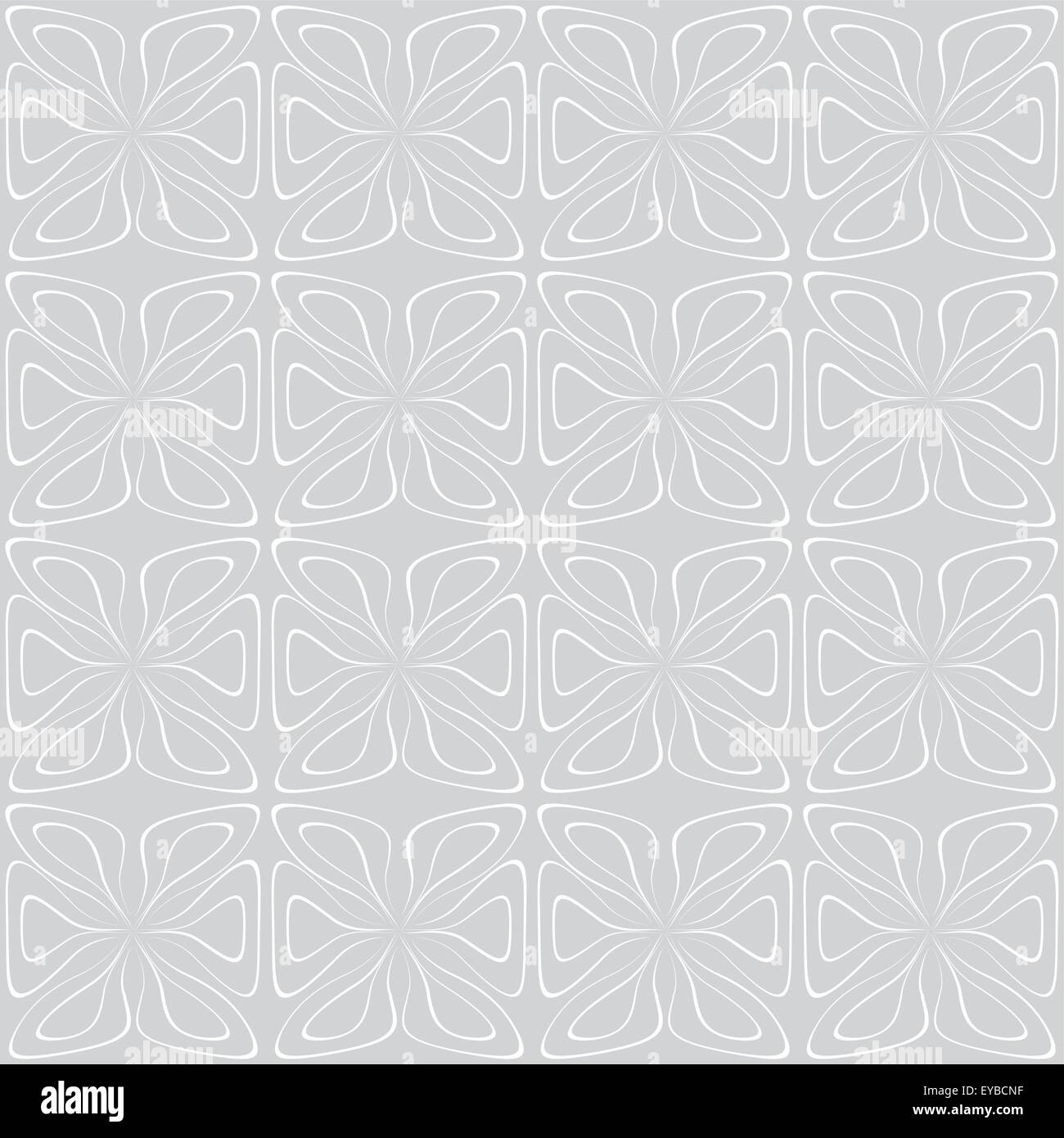vector abstract background. Seamless tile pattern. White on gray Stock ...