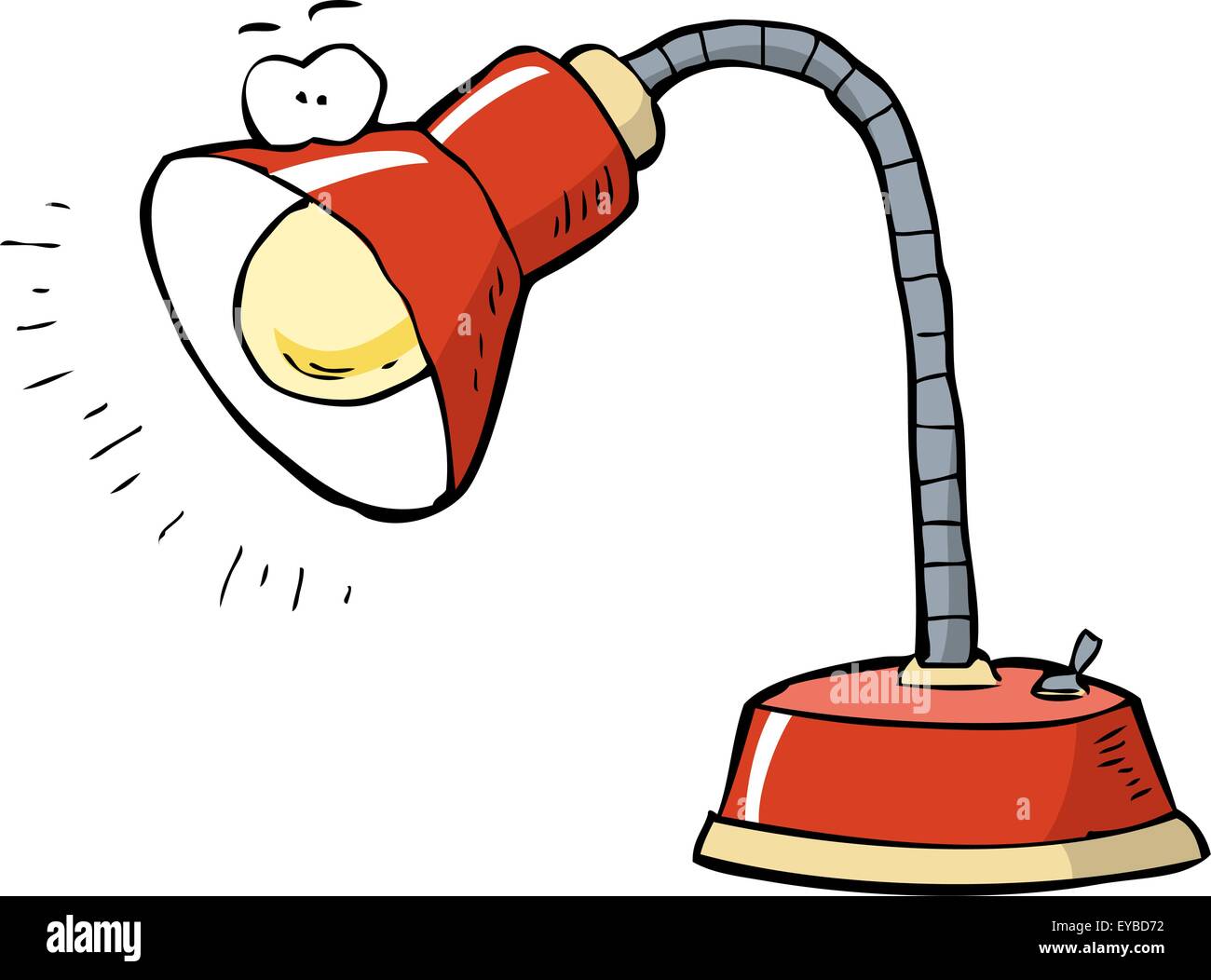 Spotlight Icon Cartoon Style High Resolution Stock Photography and