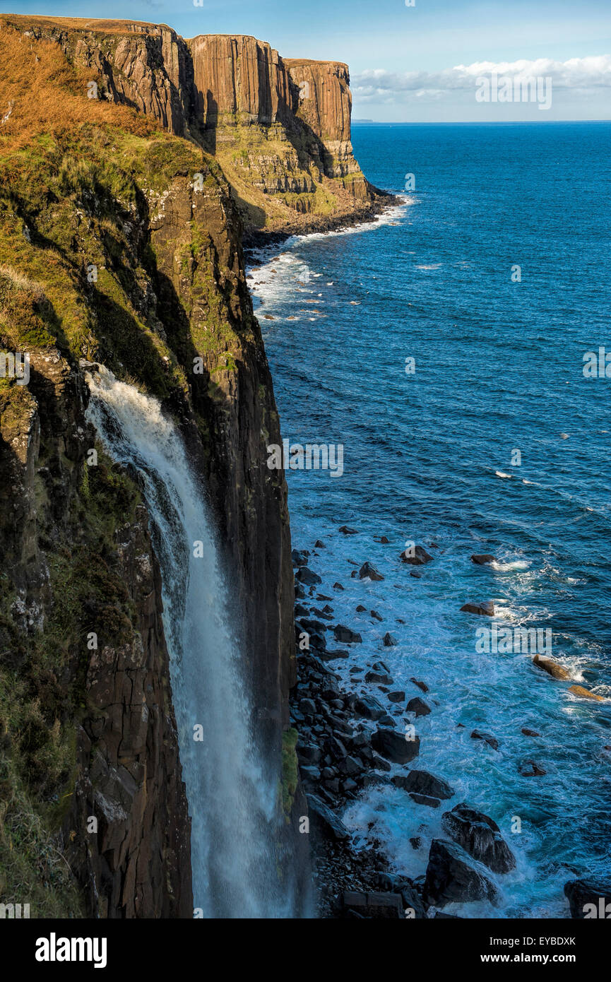 Kilt Rock & Mealt Falls, Isle of Skye, Scotland Stock Photo - Alamy