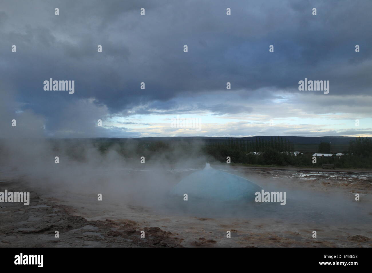 Strokkur Geyser Iceland Stock Photo - Alamy