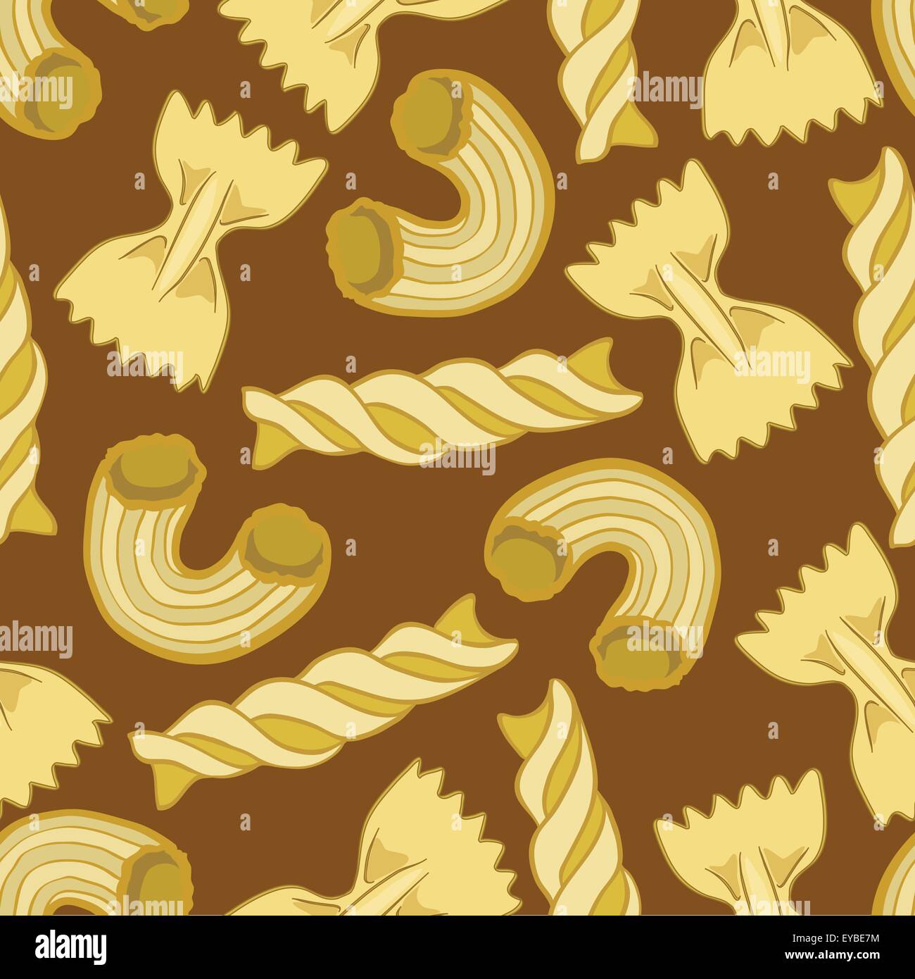 Seamless pattern background with pasta Stock Vector Image & Art - Alamy