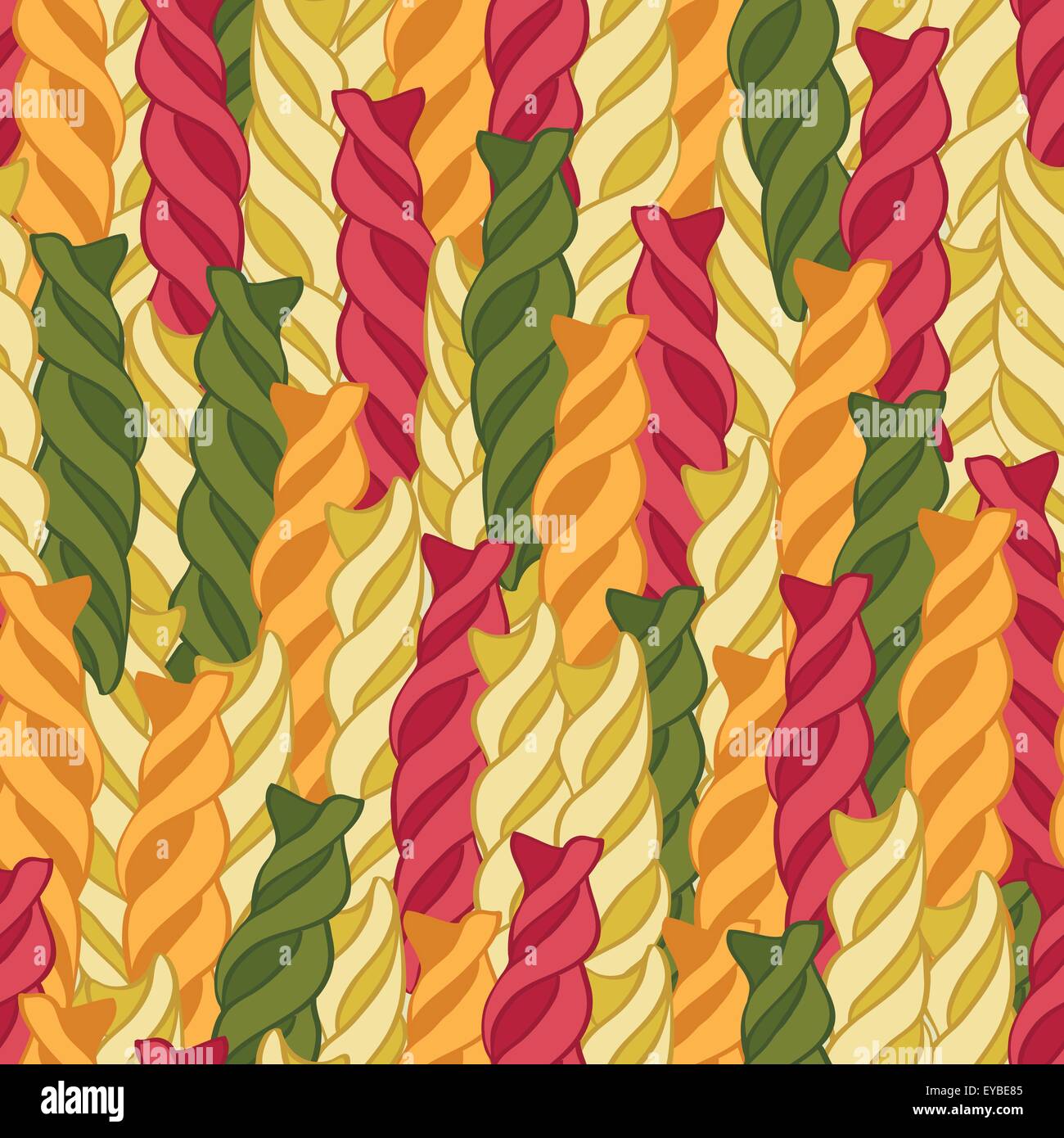 Seamless pattern background with pasta Stock Vector Image & Art - Alamy