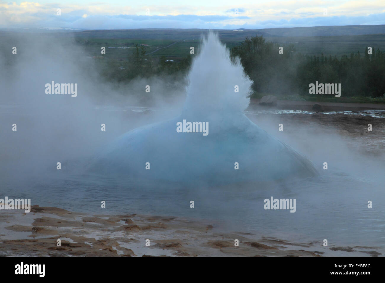 Strokkur Geyser Iceland Stock Photo - Alamy
