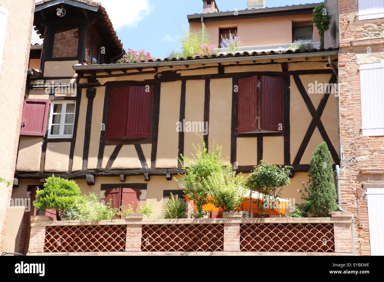 Street of Albi, France Stock Photo Alamy