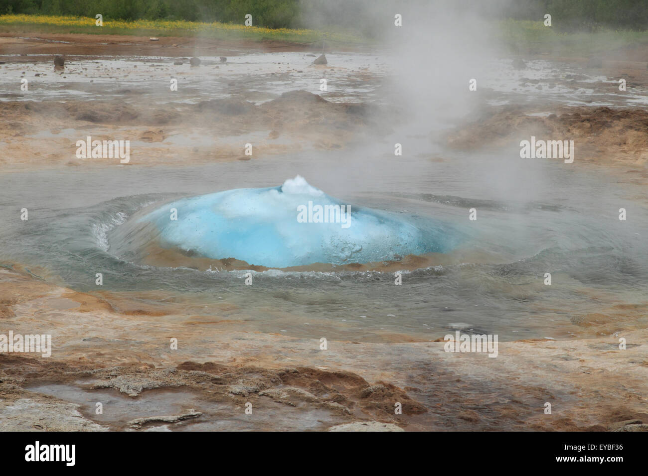 Strokkur Geyser Iceland Stock Photo - Alamy
