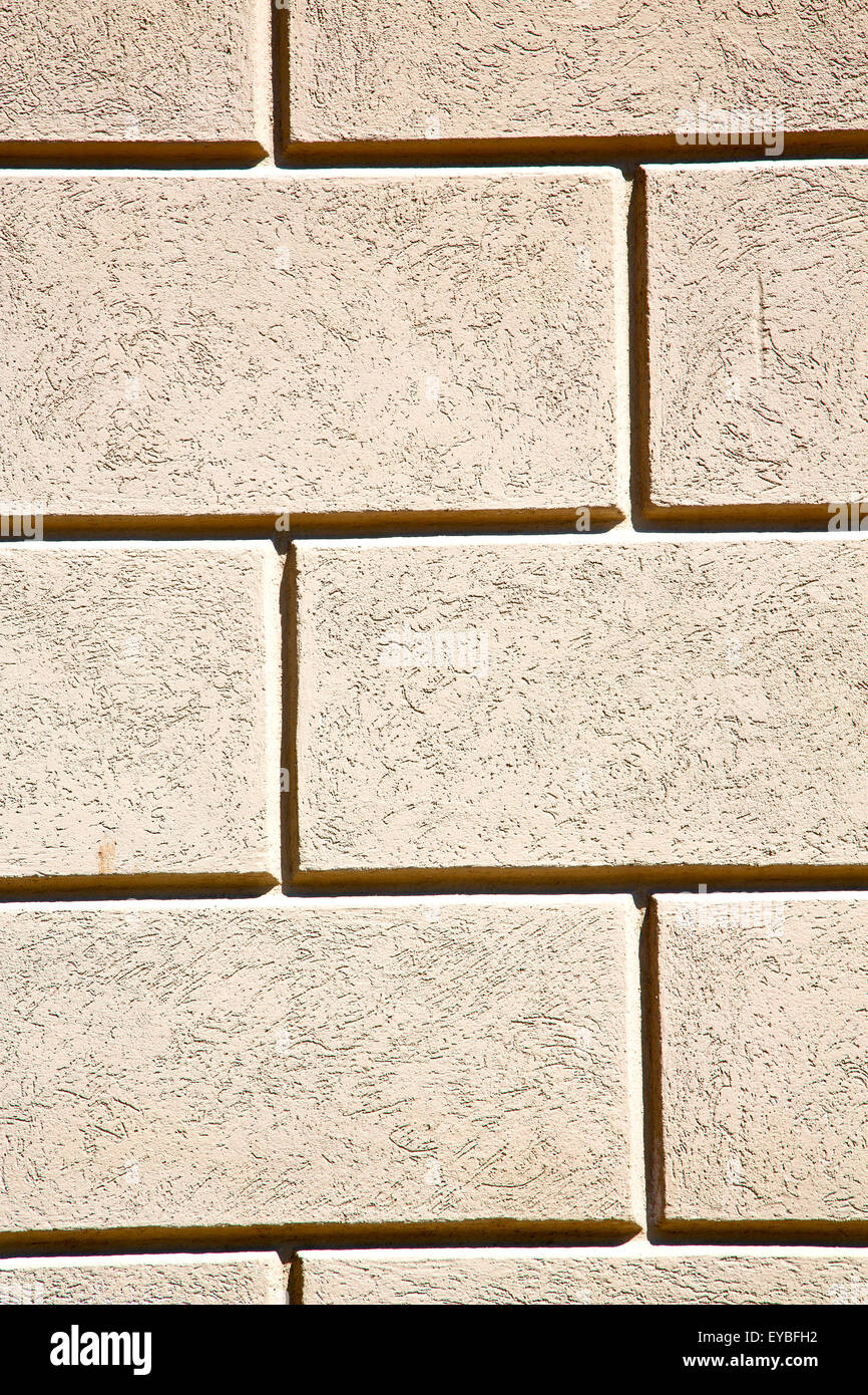 brick in italy old wall and texture material the background Stock Photo