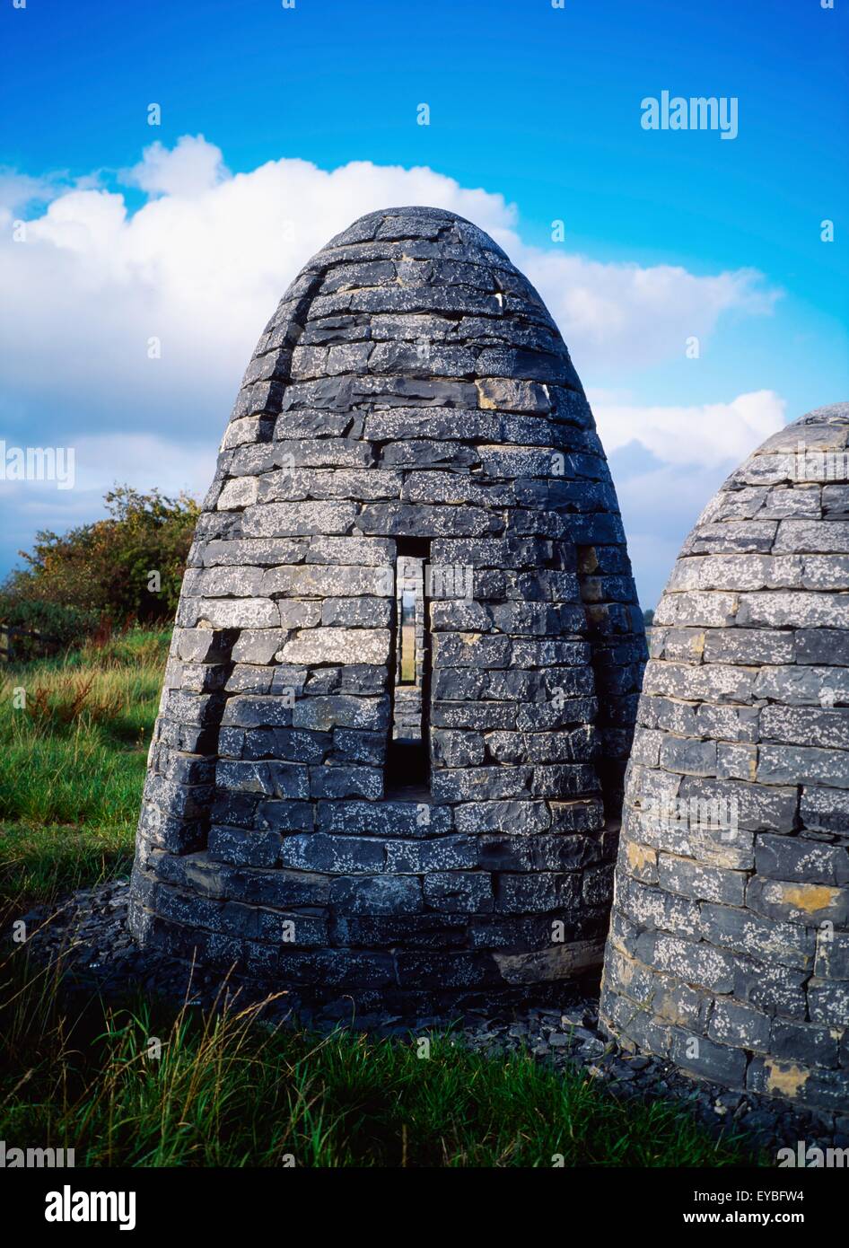 Balbriggan, Co Dublin, Ireland; Clochans (Beehive Huts Stock Photo Alamy