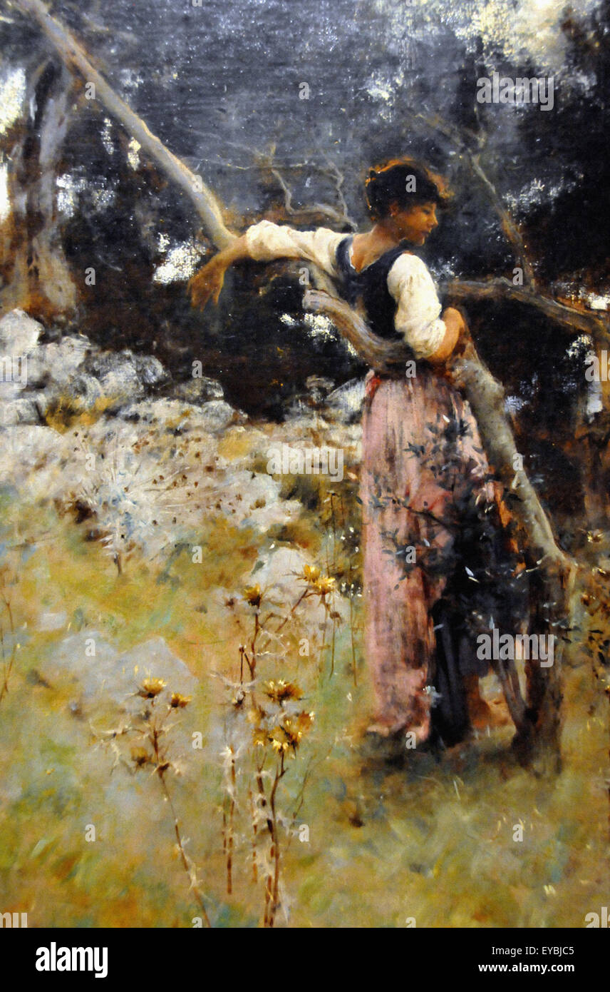 John Singer Sargent  A Capriote Stock Photo