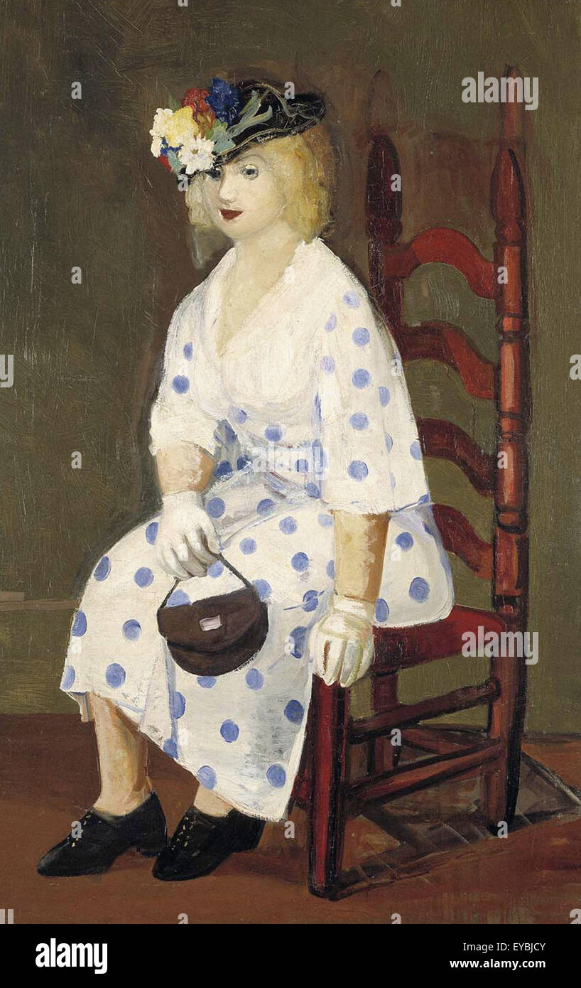 george polka dot dress