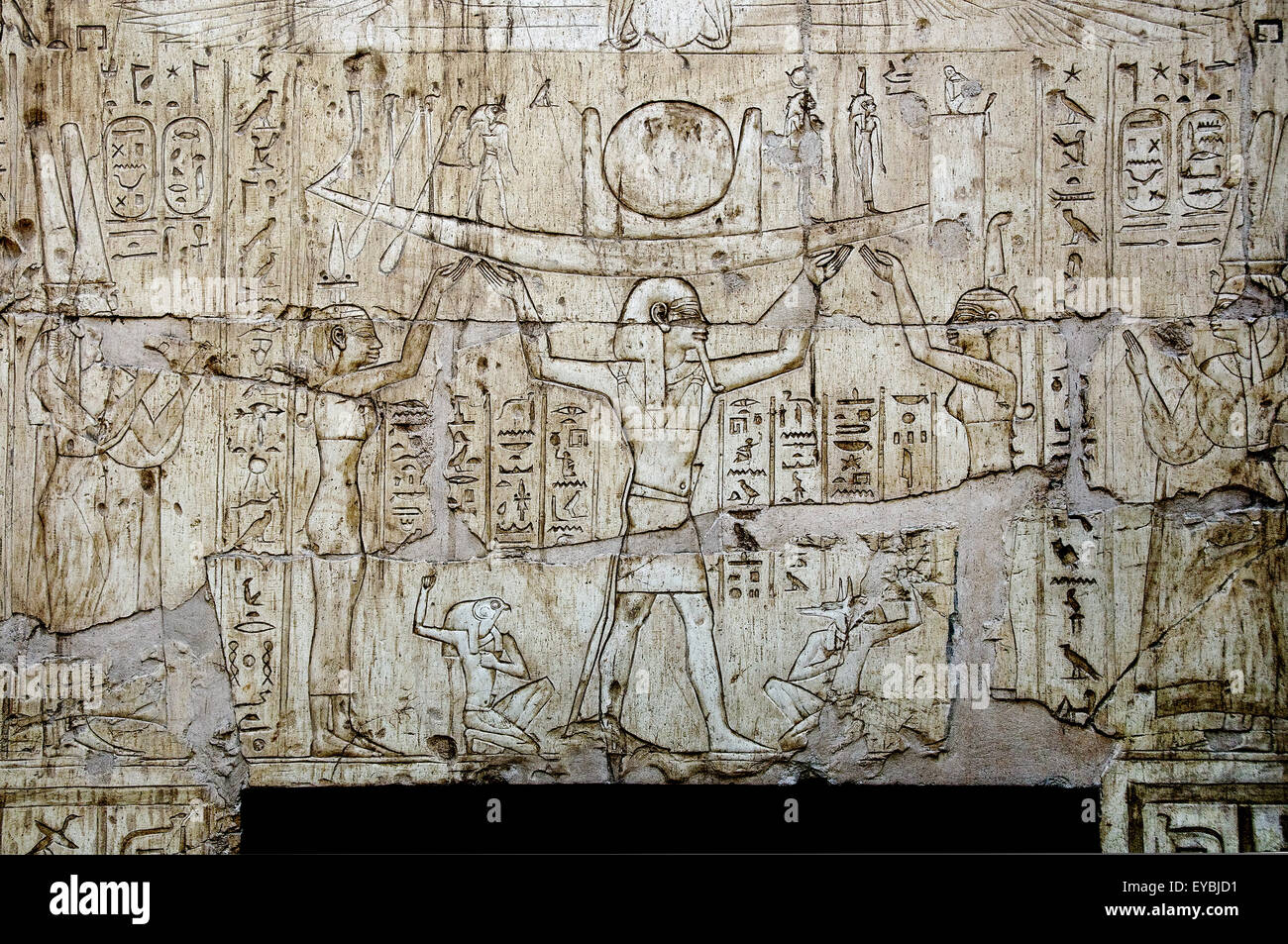 Luxor, Egypt, Tomb of Pabasa (TT279) at elAsasif, necropolis of Nobles