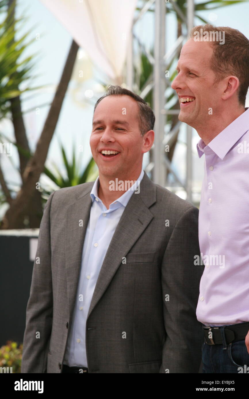Producer Jonas Rivera and Director Pete Docter at the Inside Out film ...