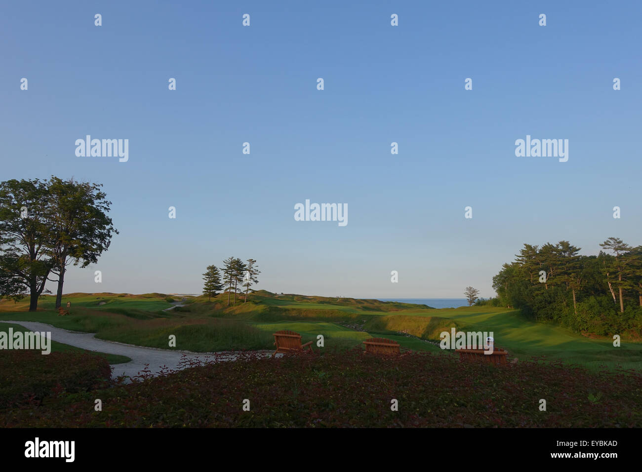 Whistling Straits Golf Course in Kohler, WI was designed by Pete Dye