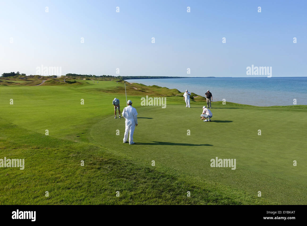 Whistling Straits Golf Course in Kohler, WI was designed by Pete Dye