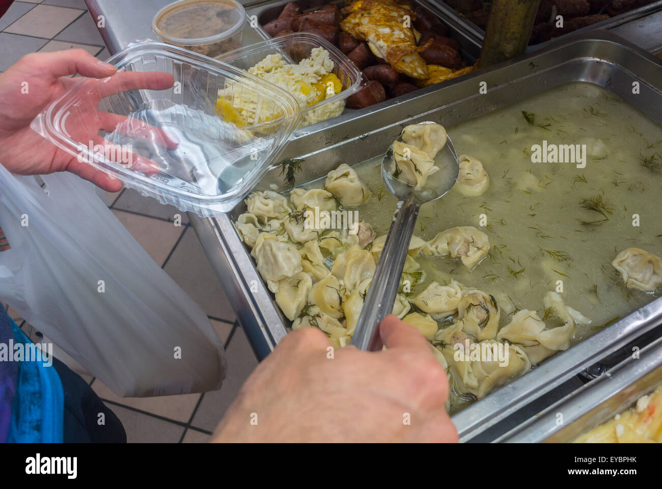 Brighton Beach, Brooklyn, New York, USA, Russian Neighborhood, Food