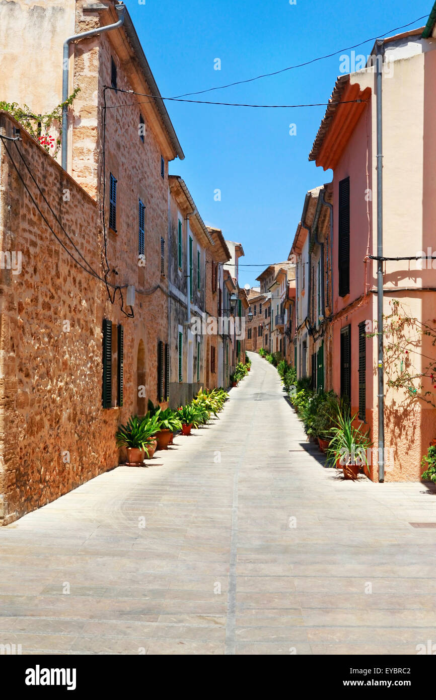Street view in alcudia hi-res stock photography and images - Alamy