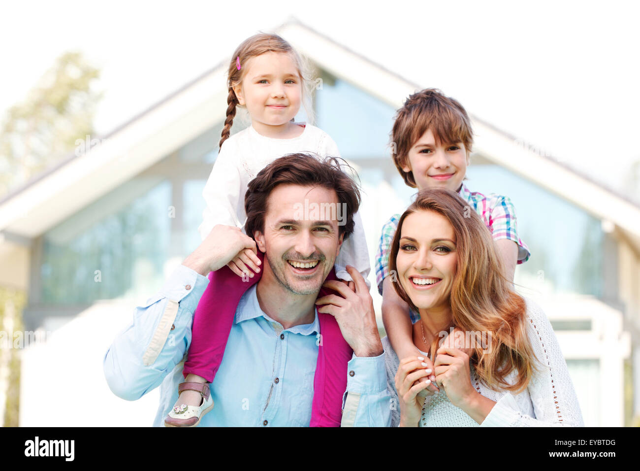 Wife Husband Son Daughter Girlfriend Boyfriend Kids Stock Photos & Wife