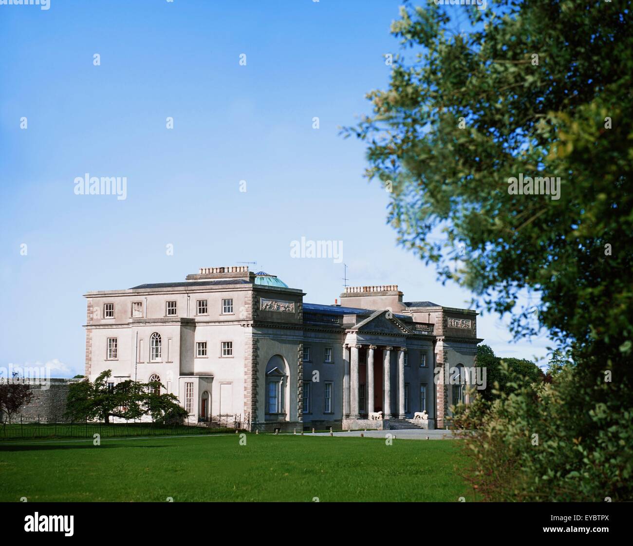 Emo Court, Co Laois, Ireland; NeoClassical Mansion Designed By James Gandon In 1790 Stock Photo