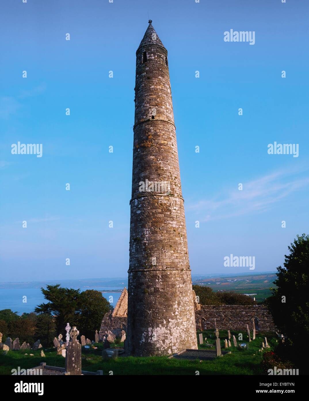 Ardmore Round Tower, Ardmore, Co Waterford, Ireland; 12Th Century Round