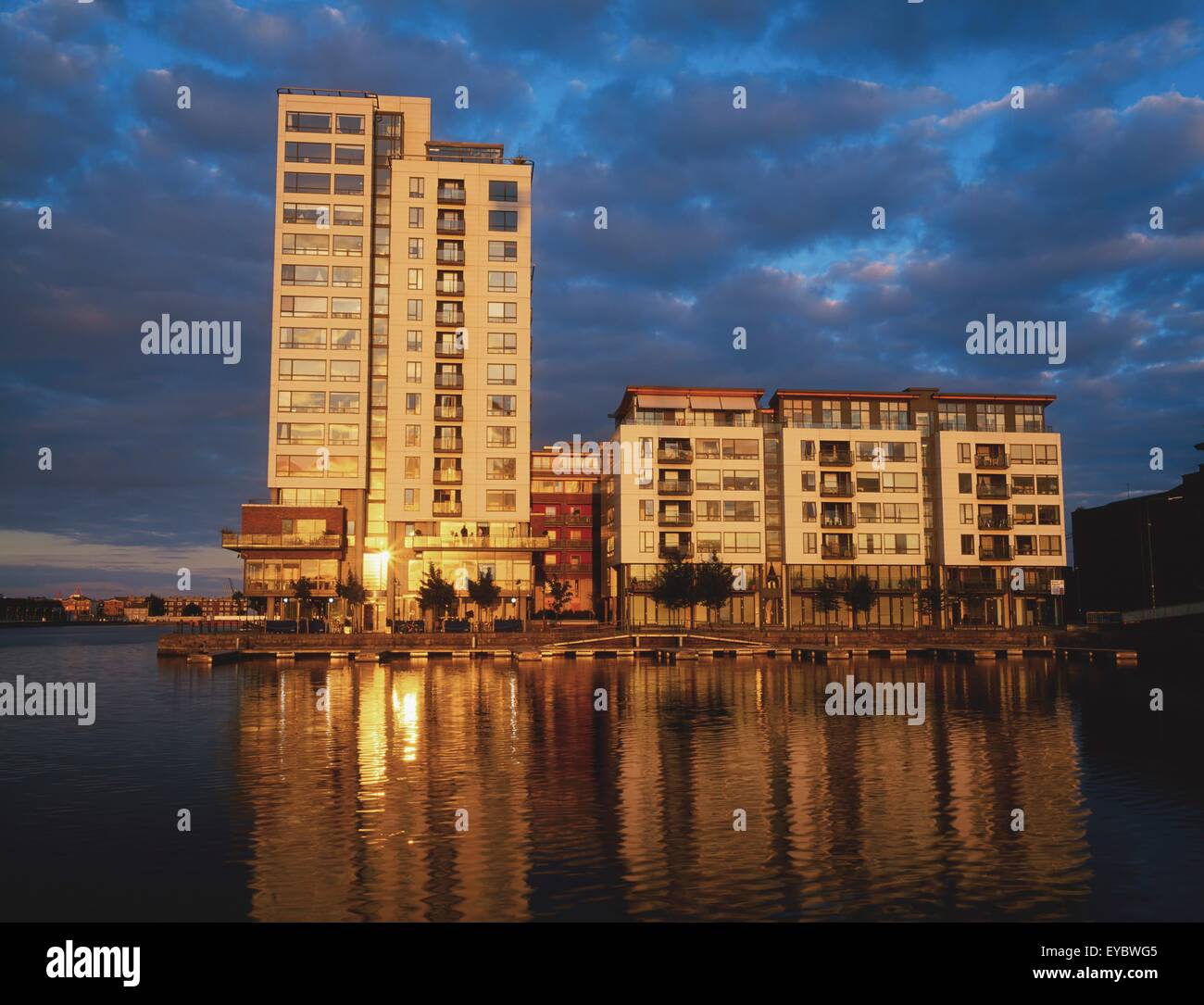 Charlotte Quay, Dublin, Co Dublin, Ireland; Apartments Stock Photo Alamy
