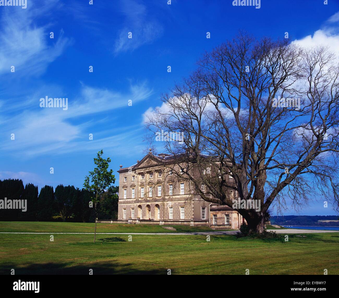 Strangford, Co Down, Northern Ireland, Castle Ward House Stock Photo Alamy