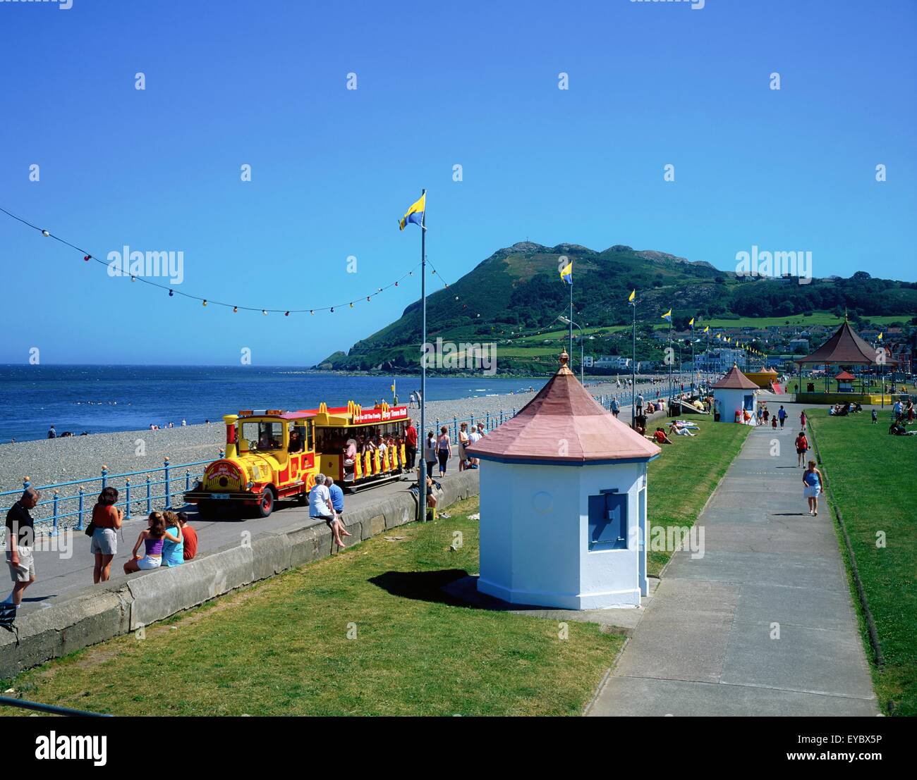 Bray, Co Wicklow, Ireland; People On The Promenade Stock Photo Alamy