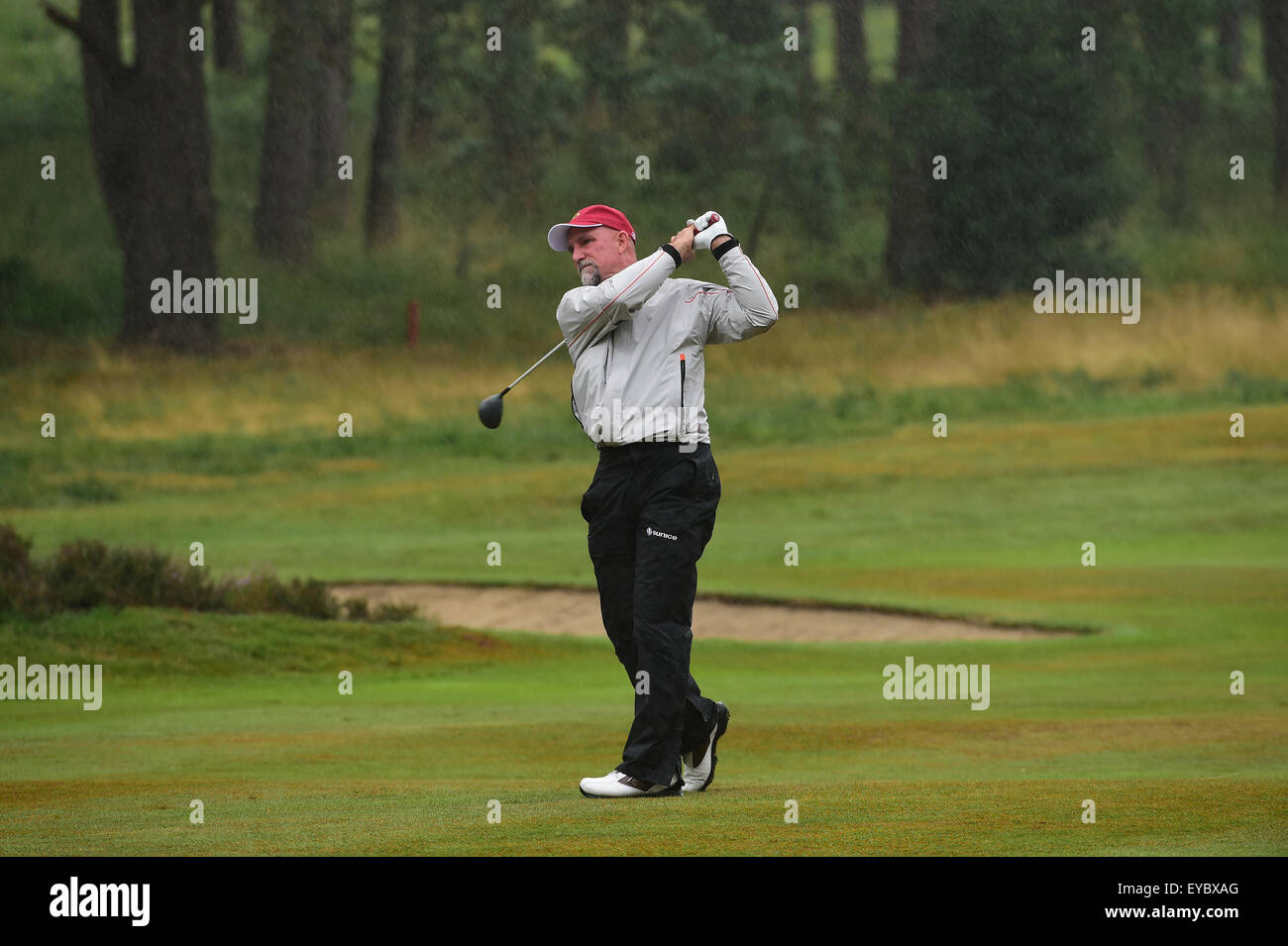 Sunningdale, Berkshire, UK. 26th July, 2015. Seniors Open Golf