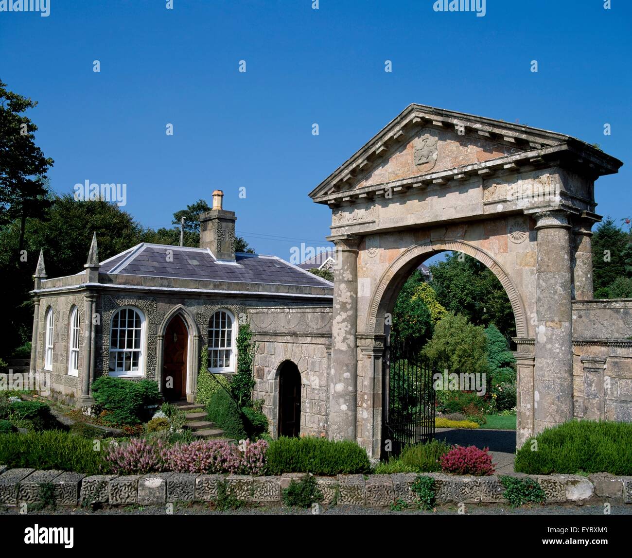 Gate, Palace, Downhill, Co. Londonderry, Ireland