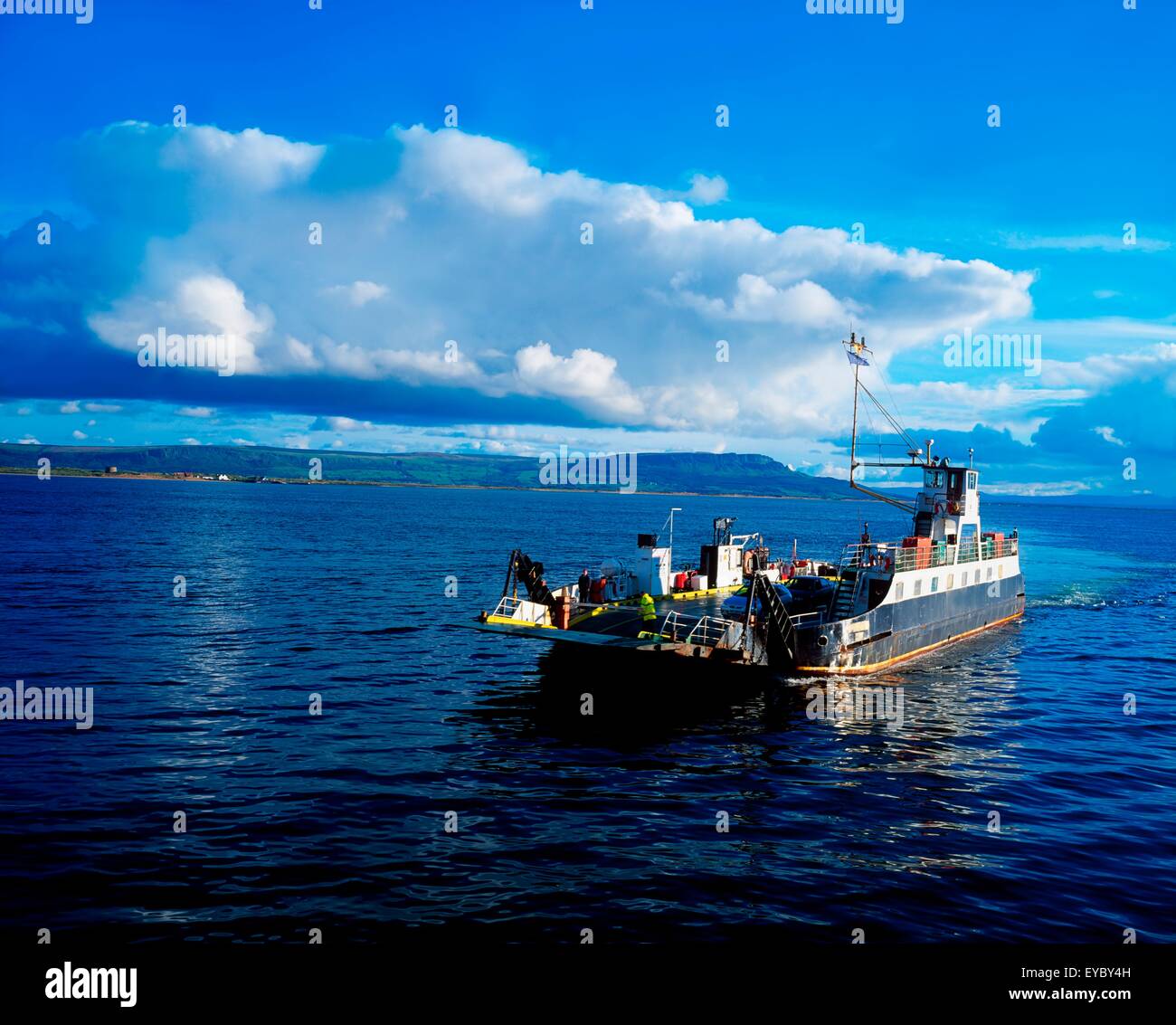 Greencastle To Macgilligan, Ferry, Greencastle Harbour, Innishowen, Co