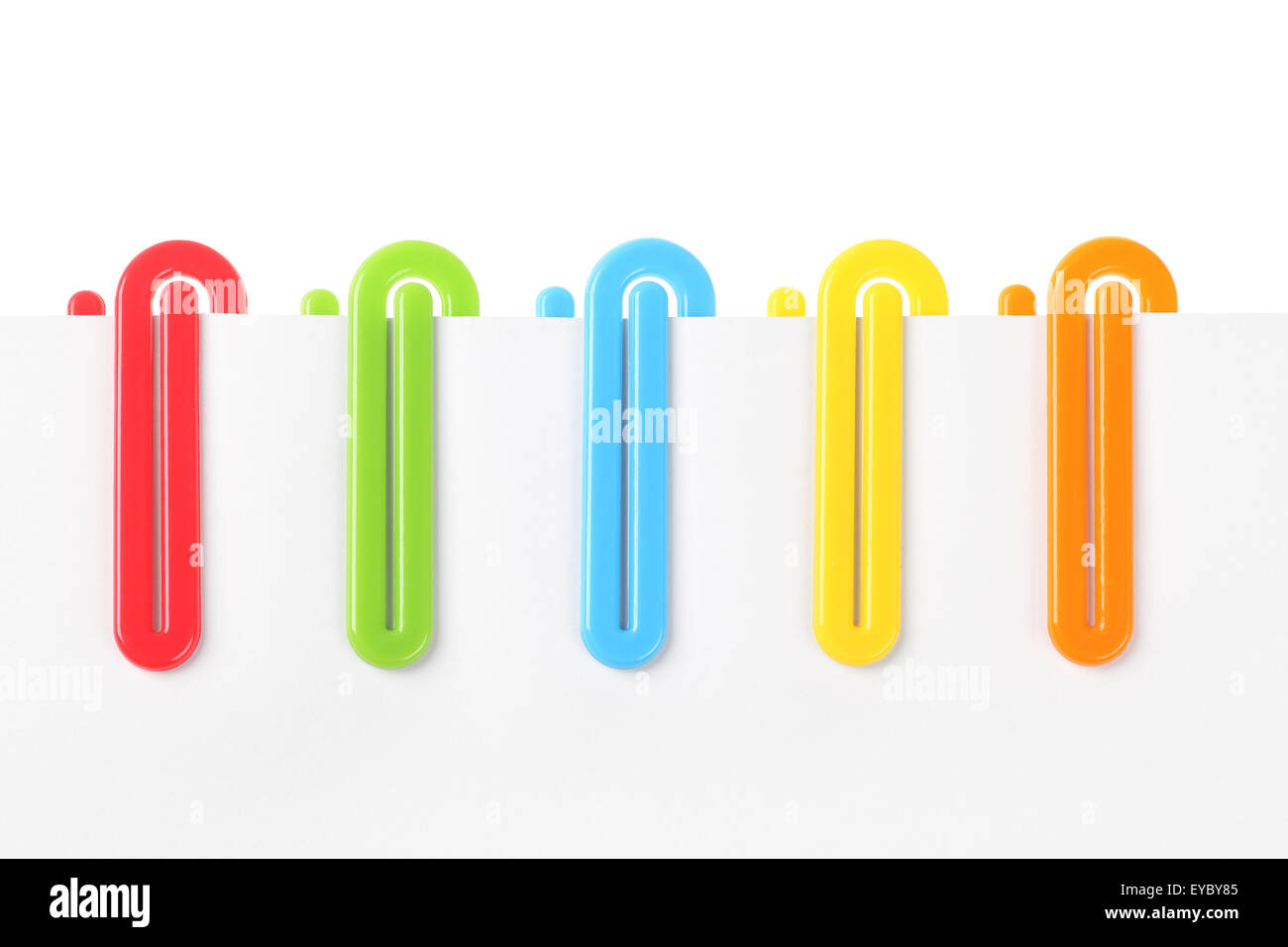 Colourful Plastic Paper Clips Stock Photo by ©design56 92012262
