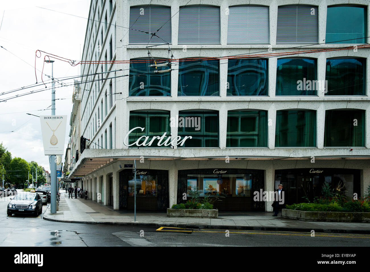 Cartier jewellery boutique in Geneva 