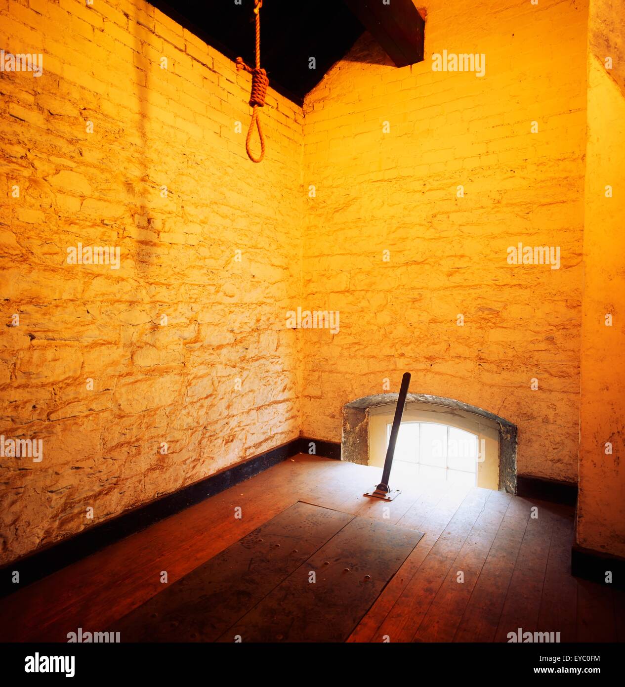 Kilmainham Gaol, Dublin, Co Dublin, Ireland, Hanging Cell Stock Photo