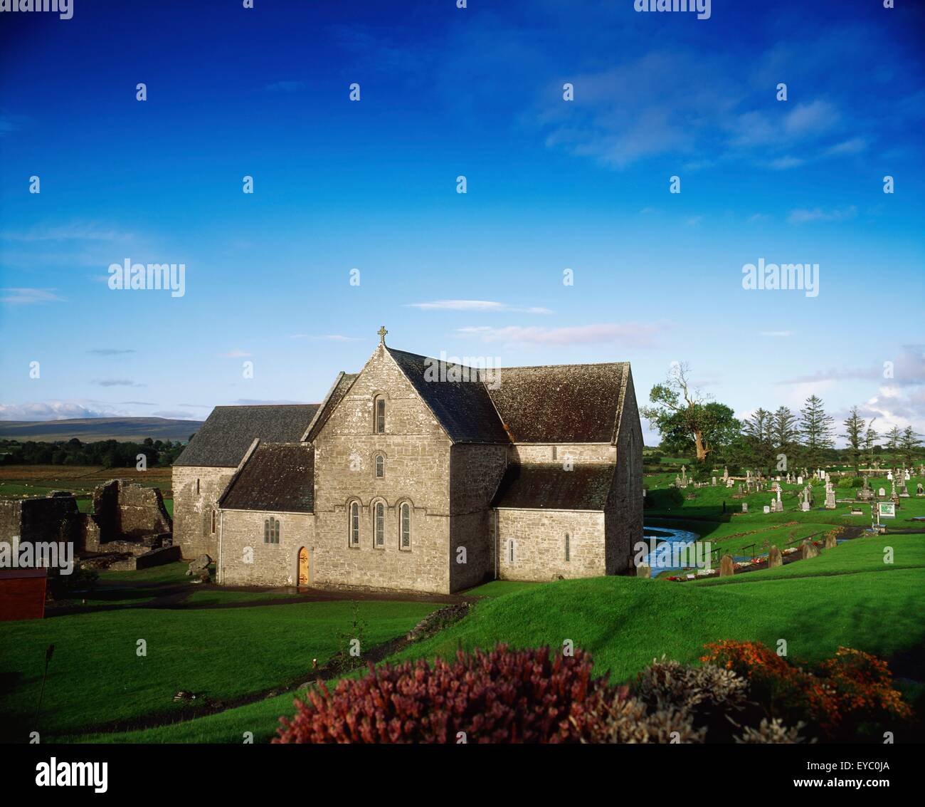 Ballintober Abbey, Co Mayo, Ireland, 13Th Century Abbey Stock Photo Alamy