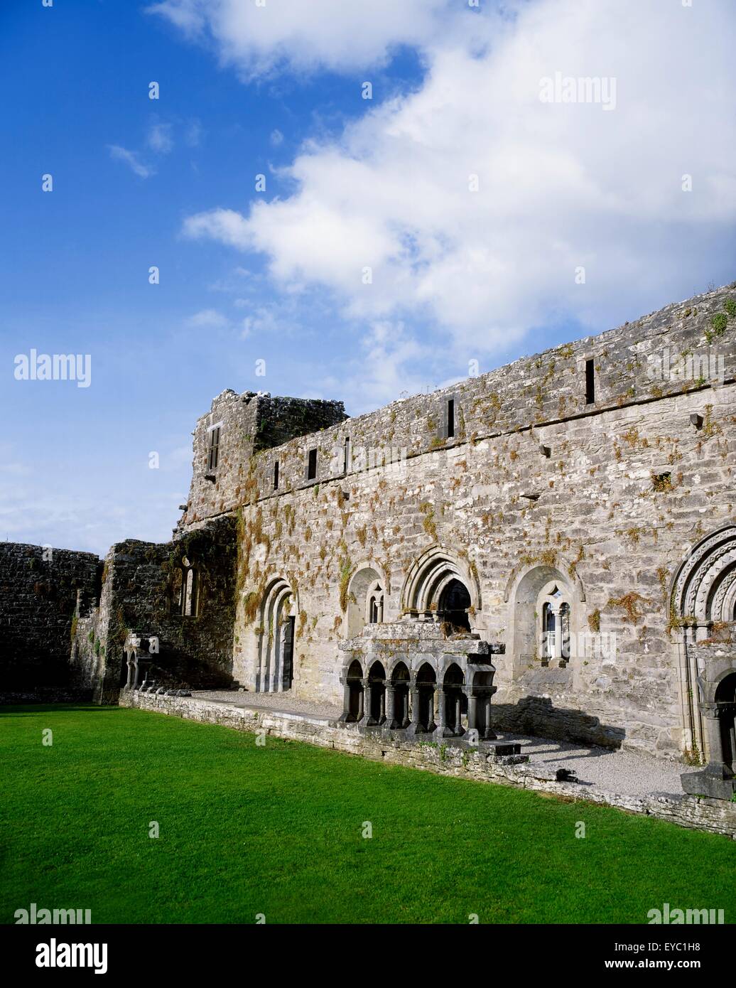 Augustinian Abbey, Co Mayo, Ireland Stock Photo