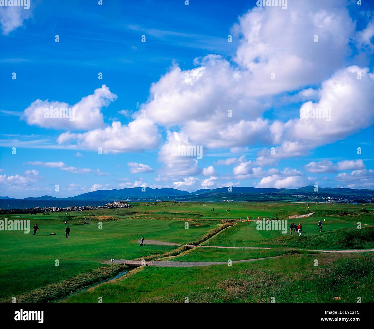Buncrana Golf Course, Inishowen, Co Donegal, Ireland Stock Photo Alamy
