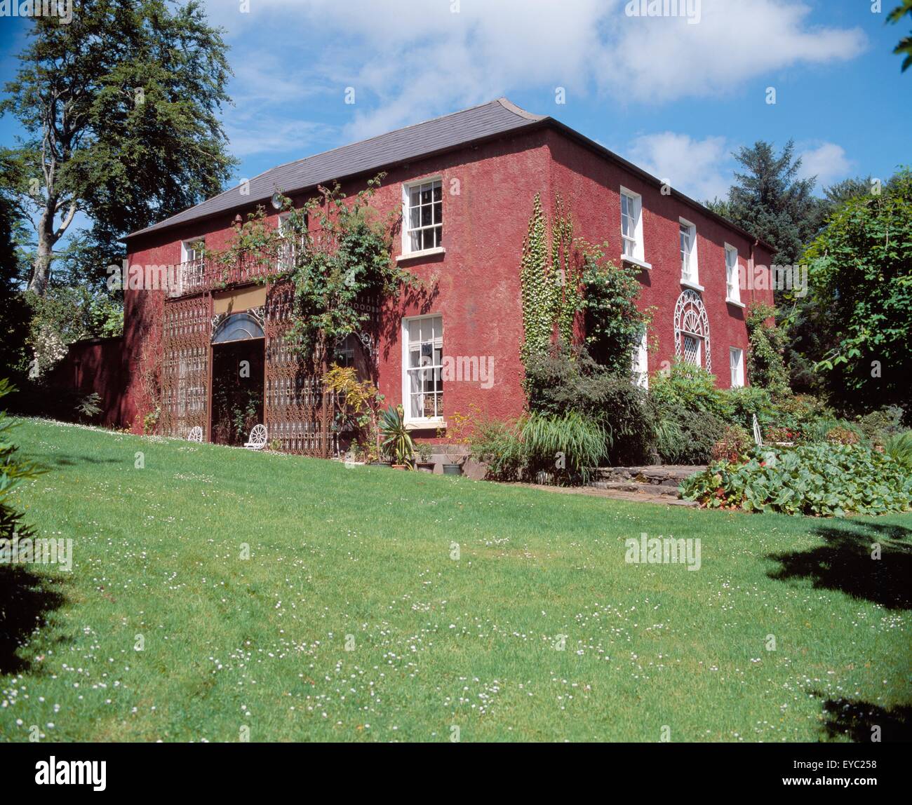 The Glebe House, Churchill, Co Donegal, Ireland; Modern Gallery Stock Photo Alamy