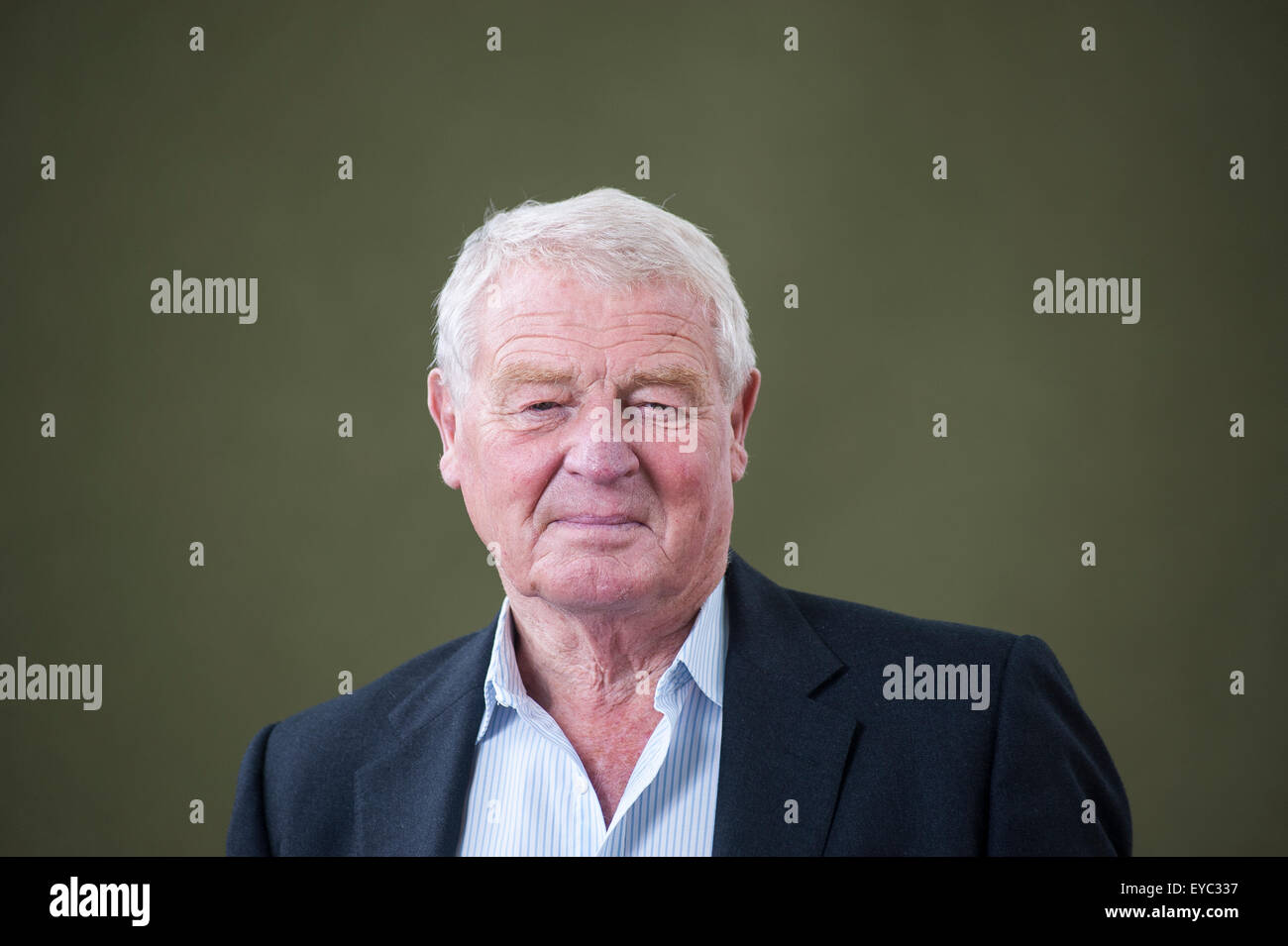 British politician and diplomat, Paddy Ashdown, appearing at the Edinburgh International Book Festival. Stock Photo