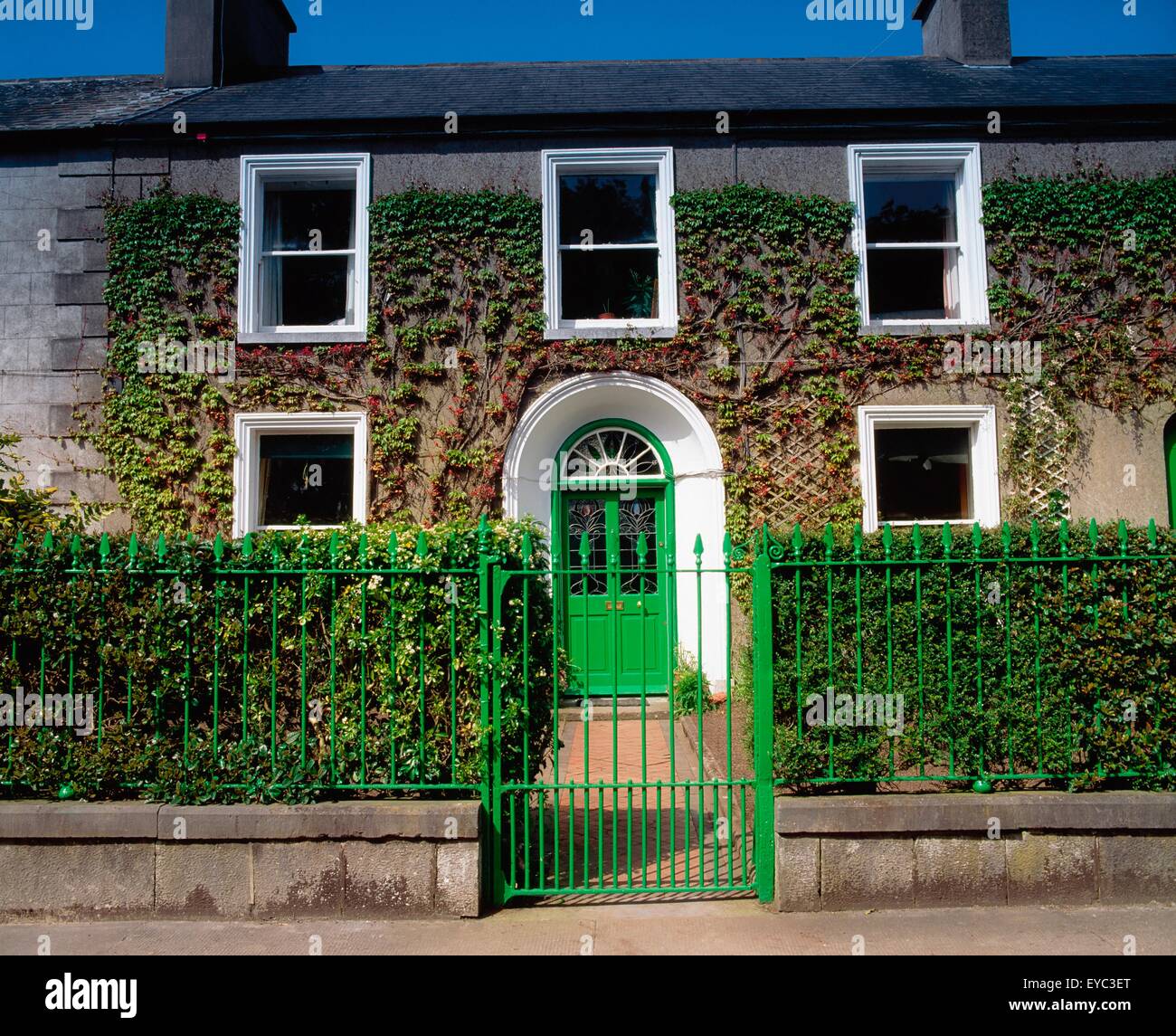 Birr, Co Offaly, Ireland; House Stock Photo Alamy