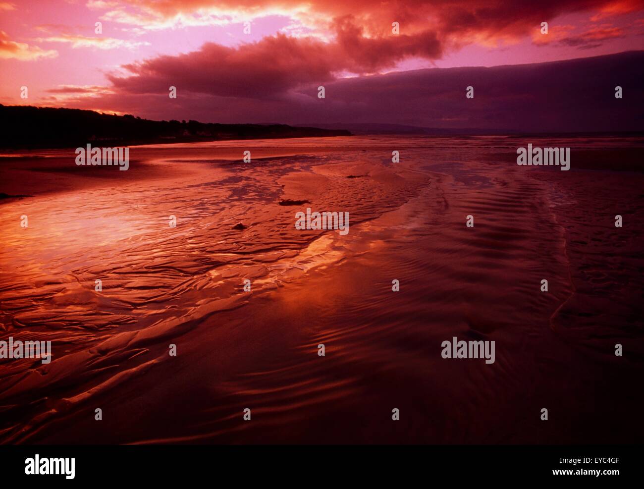 Long Strand, Rosscarbery, County Cork, Ireland; Seascape And Beach