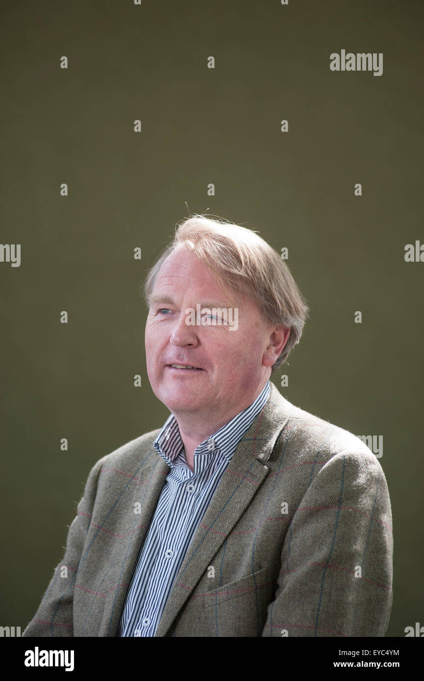 Writer John appearing at the Edinburgh International Book