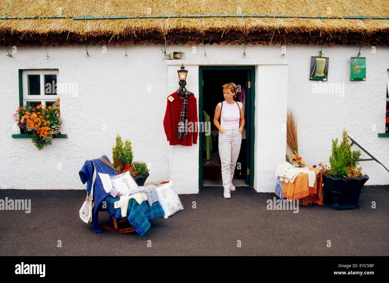 Teresa's Cottage, Bruckless, County Donegal, Ireland Stock Photo Alamy