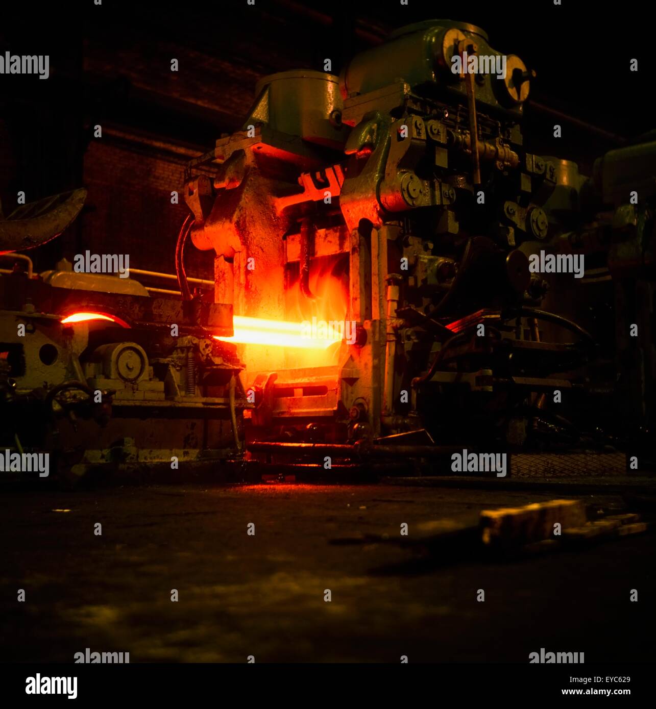 Steelworks; Industrial Building Stock Photo Alamy