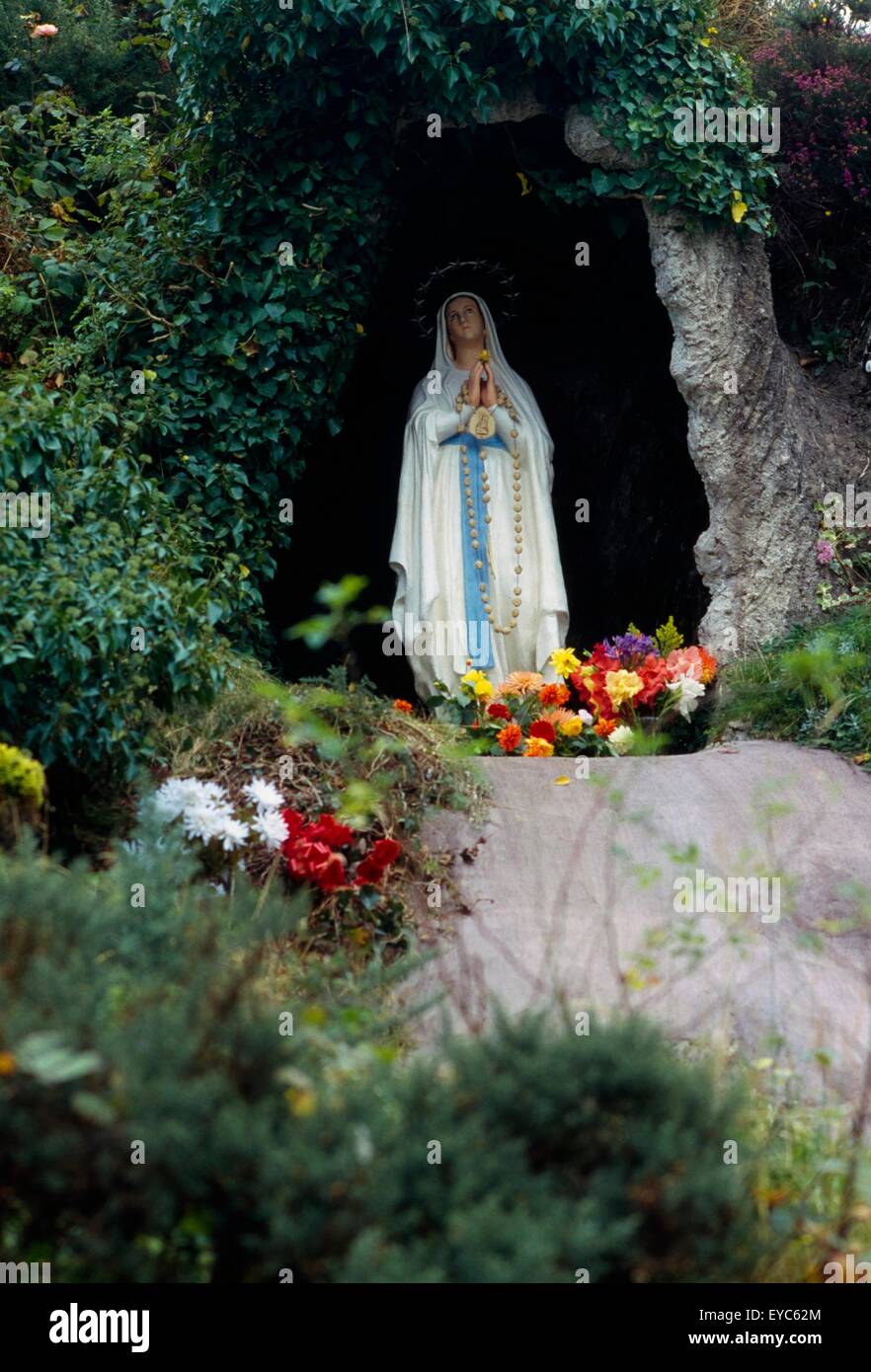 Moving Statue, Ballinspittle, Co Cork, Ireland; Site Of Pilgrimage