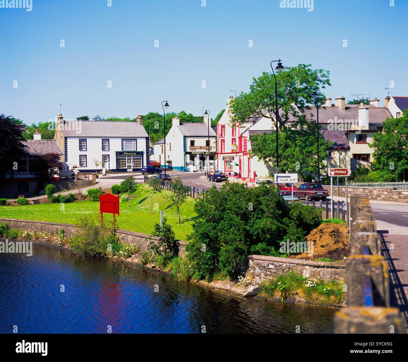 Belleek, County Fermanagh, Ireland; Riverside Village Stock Photo 85705468 Alamy Belleek, County Fermanagh, Ireland; Riverside Village Stock Photo 85705468 Alamy