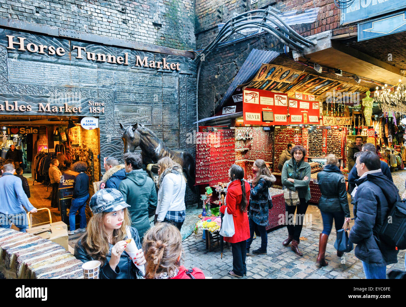 Camden Town Market. London, England, United kingdom, Europe. Stock Photo
