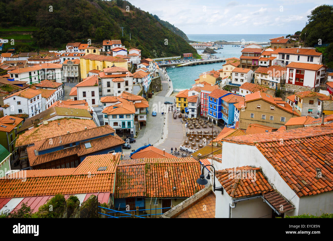 Cudillero village. Asturias, Spain, Europe Stock Photo Alamy